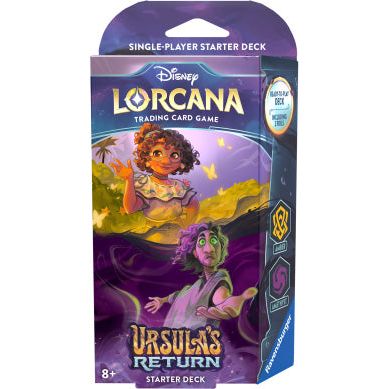 Lorcana: Ursula's Return - Starter Deck - Amber & Amethyst [pre-order]