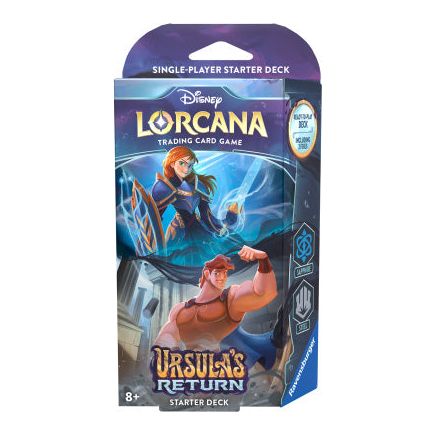 Lorcana: Ursula's Return - Starter Deck - Sapphire & Steel [pre-order]