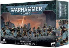 Warhammer 40K: Astra Militarum: Cadian Shock Troops