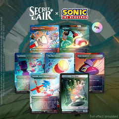Magic the Gathering - Secret Lair x Sonic: Turbo Gear Foil Edition