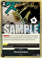 Shockwave (Textured Foil)