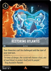 Restoring Atlantis
