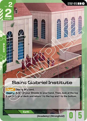 Saint Gabriel Institute (ST02-015) - Starter Deck 02 - Wings of Advance