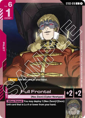 Full Frontal (ST03-010) - Starter Deck 03 - Zeon's Rush