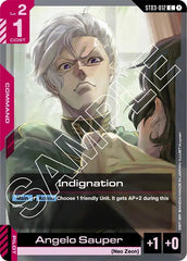 Indignation (ST03-012) - Starter Deck 03 - Zeon's Rush