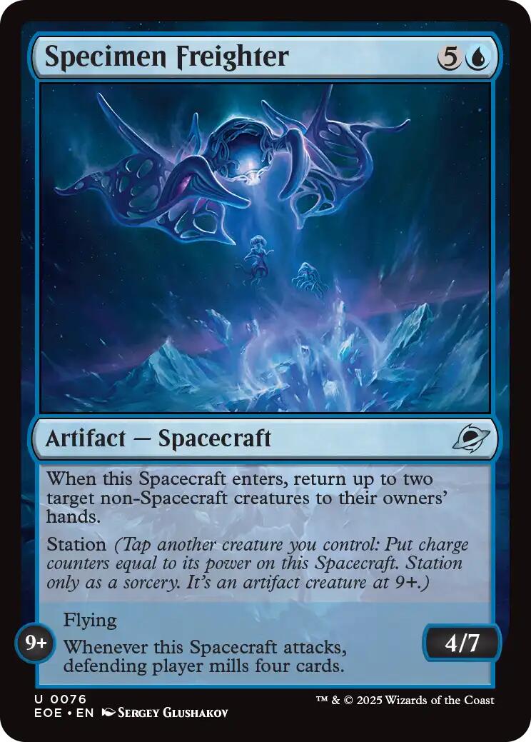 Specimen Freighter
