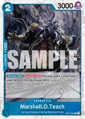 Marshall.D.Teach - ST17-005 (Pirate Foil)