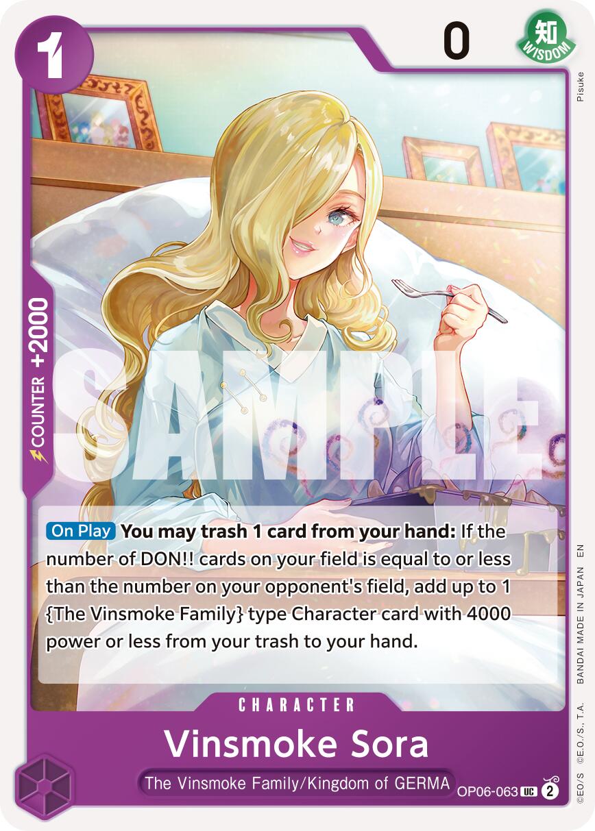 Vinsmoke Sora (Reprint)