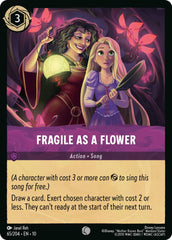 Fragile as a Flower