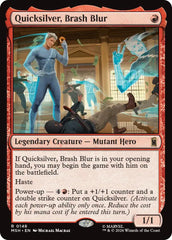 Quicksilver, Brash Blur