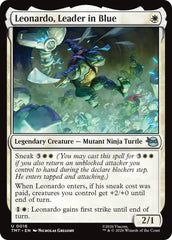Leonardo, Leader in Blue