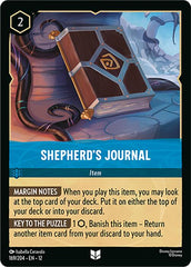 Shepherd's Journal