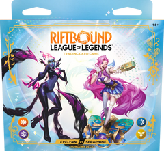 (Preorder) Riftbound: League of Legends Trading Card Game - Radiance - Showdown Decks: Evelynn vs Seraphine