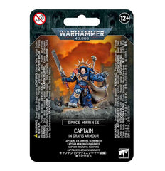 Warhammer 40K: Space Marines Captain In Gravis Armour
