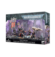Warhammer 40K: Black Templars: Chaplain Grimaldus & Retinue