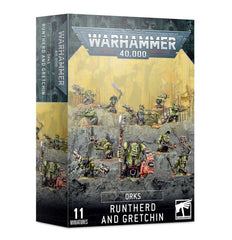 Warhamme 40K - Orks: Runtherd And Gretchin