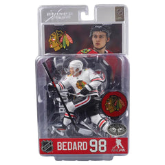 Connor Bedard: Chicago Blackhawks (White Jersey Chase) McFarlane Platinum Edition Figure