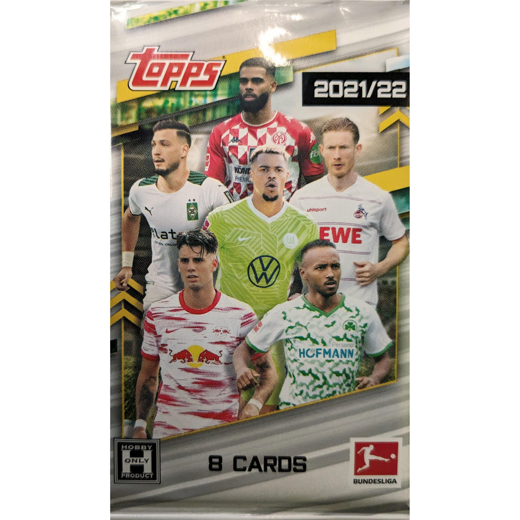 2021/22 Topps Bundesliga Soccer Hobby Pack