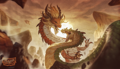 Dragon Shield - Wood Snake - Playmat