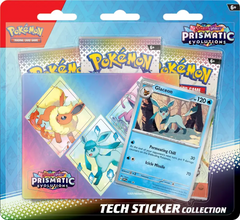 Pokemon - Prismatic Evolutions - Tech Sticker Collection (Glaceon)
