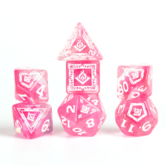 Dungeons & Dragons Adventure Dice Sets: WIZARD: FUCHSIA