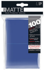Ultra Pro: Deck Protector Sleeves - Matte (100-Count) Blue
