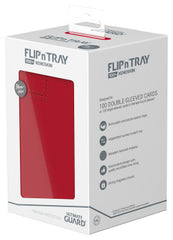 Ultimate Guard - Flip'n'Tray Deck Case - Monocolor - Red