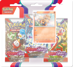 Pokemon - Scarlet & Violet 3-Pack Blister