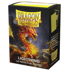 Dragon Shield Sleeves - Dual Matte (100-Count) Lightning