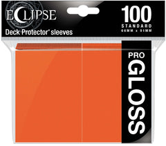 Ultra-Pro - Pro Ecliplse Gloss 100CT - Pumpkin Orange