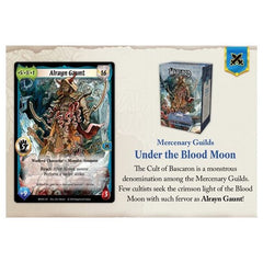 Warlord: Saga of the Storm TCG - Starter Deck - Mercenary Guild - Under the Blood Moon
