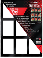Ultra Pro - One-Touch 9-Card Black Border (35pt)