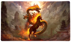 Dragon Shield - Fire Horse - Playmat + Tube