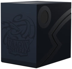 Dragon Shield - Deck Double Shell - Midnight Blue & Black