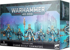 Warhammer 40K: Thousand Sons Scarab Occult Terminators