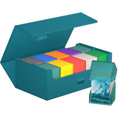 Ultimate Guard - Deck Case Arkhive 800+ Monocolor - Petrol - Geek & Co.