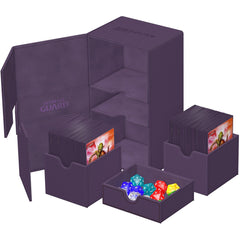 Ultimate Guard - Twin Flip'n'Tray Deck Case Monocolor - Purple - Geek & Co.