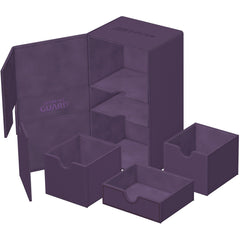 Ultimate Guard - Twin Flip'n'Tray Deck Case Monocolor - Purple - Geek & Co.
