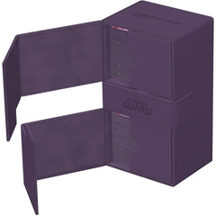Ultimate Guard - Twin Flip'n'Tray Deck Case Monocolor - Purple - Geek & Co.