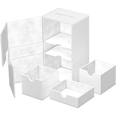 Ultimate Guard - Twin Flip'n'Tray Deck Case Monocolor - White - Geek & Co.