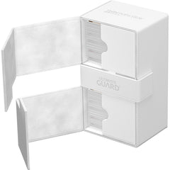 Ultimate Guard - Twin Flip'n'Tray Deck Case Monocolor - White - Geek & Co.