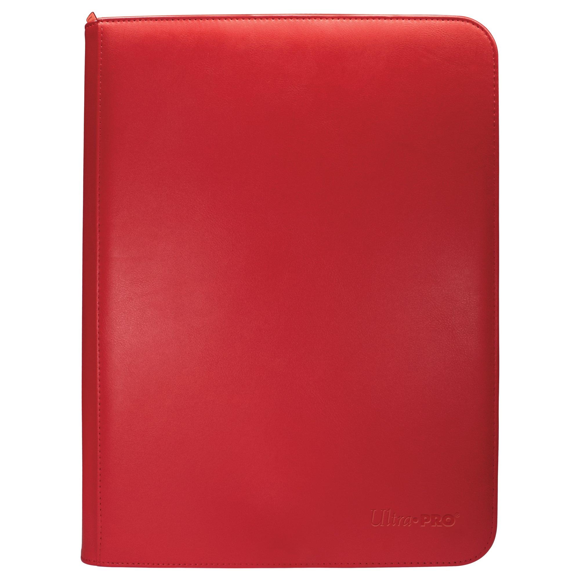 Upper Deck - Zip Binder Pro Vivid - 9-Pocket - Red - Geek & Co.