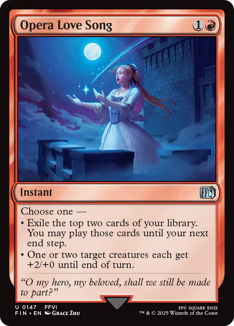 Opera Love Song (FIN-147) - FINAL FANTASY Foil