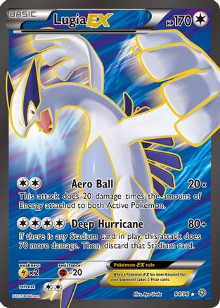 Lugia EX (94 Full Art) 094  - Holofoil XY  Ancient Origins - Ultra Rare
