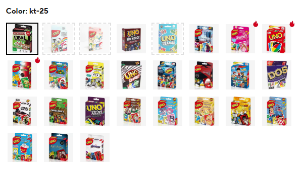 Uno Card Game (Various Characters) In-Store Sales Only