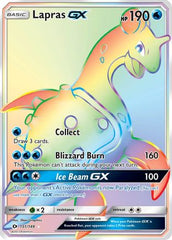 Lapras GX (Secret) 151/149  - Holofoil SM Base Set - Secret Rare