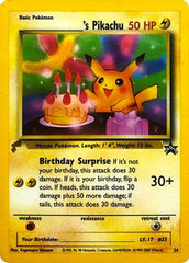 ______'s Pikachu 024  Pikachu World Collection Promos - Promo