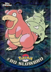 Slowbro #80 Pokemon 2000 Topps Chrome