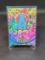 Tentacool [Rainbow Foil] #72 Pokemon 1999 Topps TV