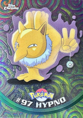 Hypno #97 Pokemon 2000 Topps Chrome